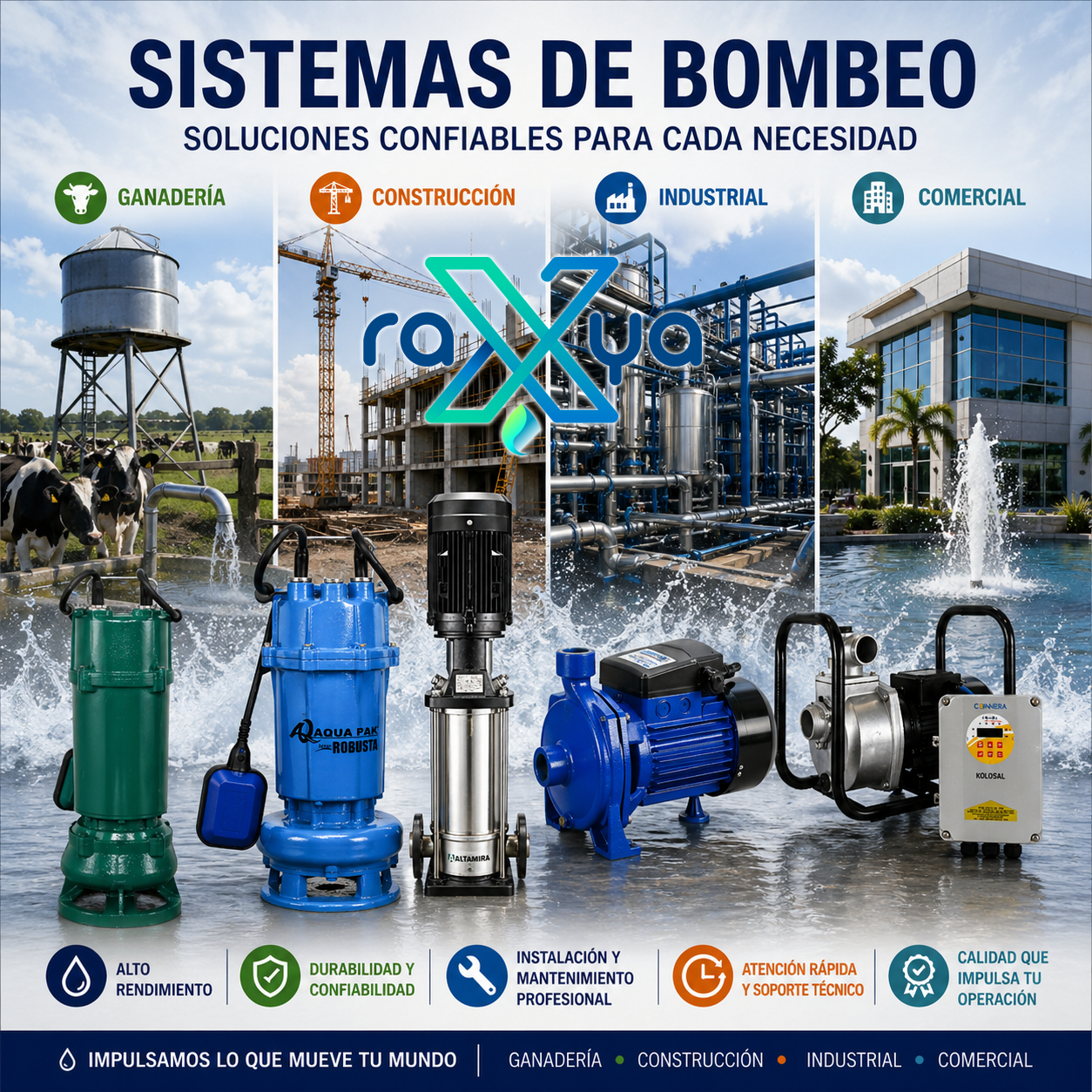 SISTEMAS DE BOMBEO EN QUERÉTARO